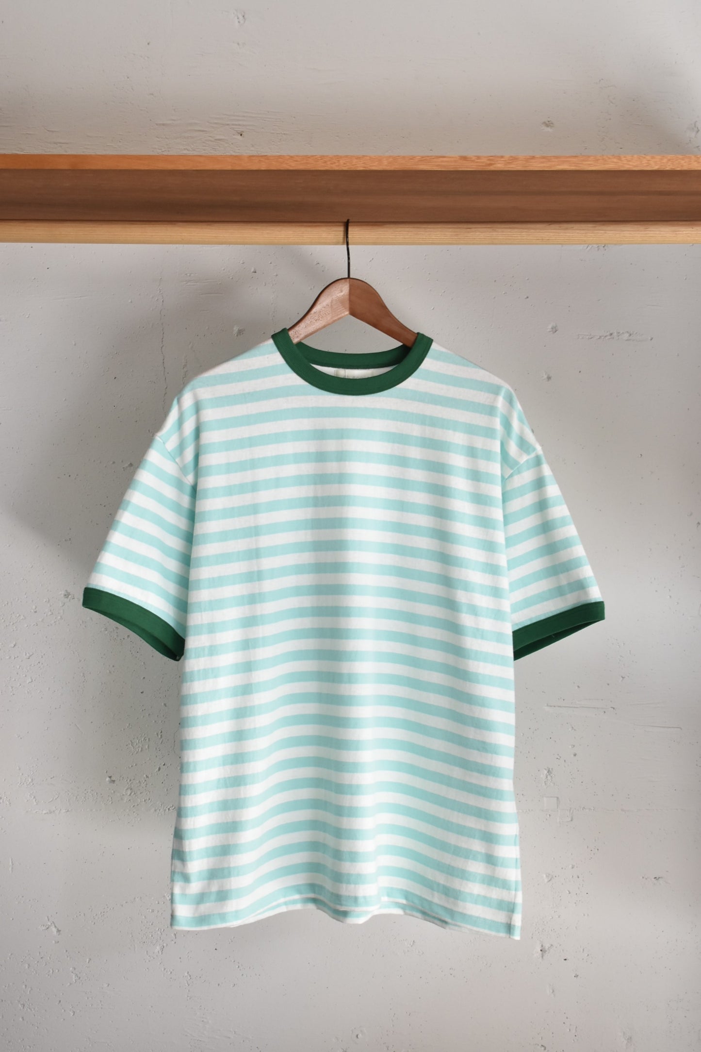 「soglia」american dry boerder Tee -green-