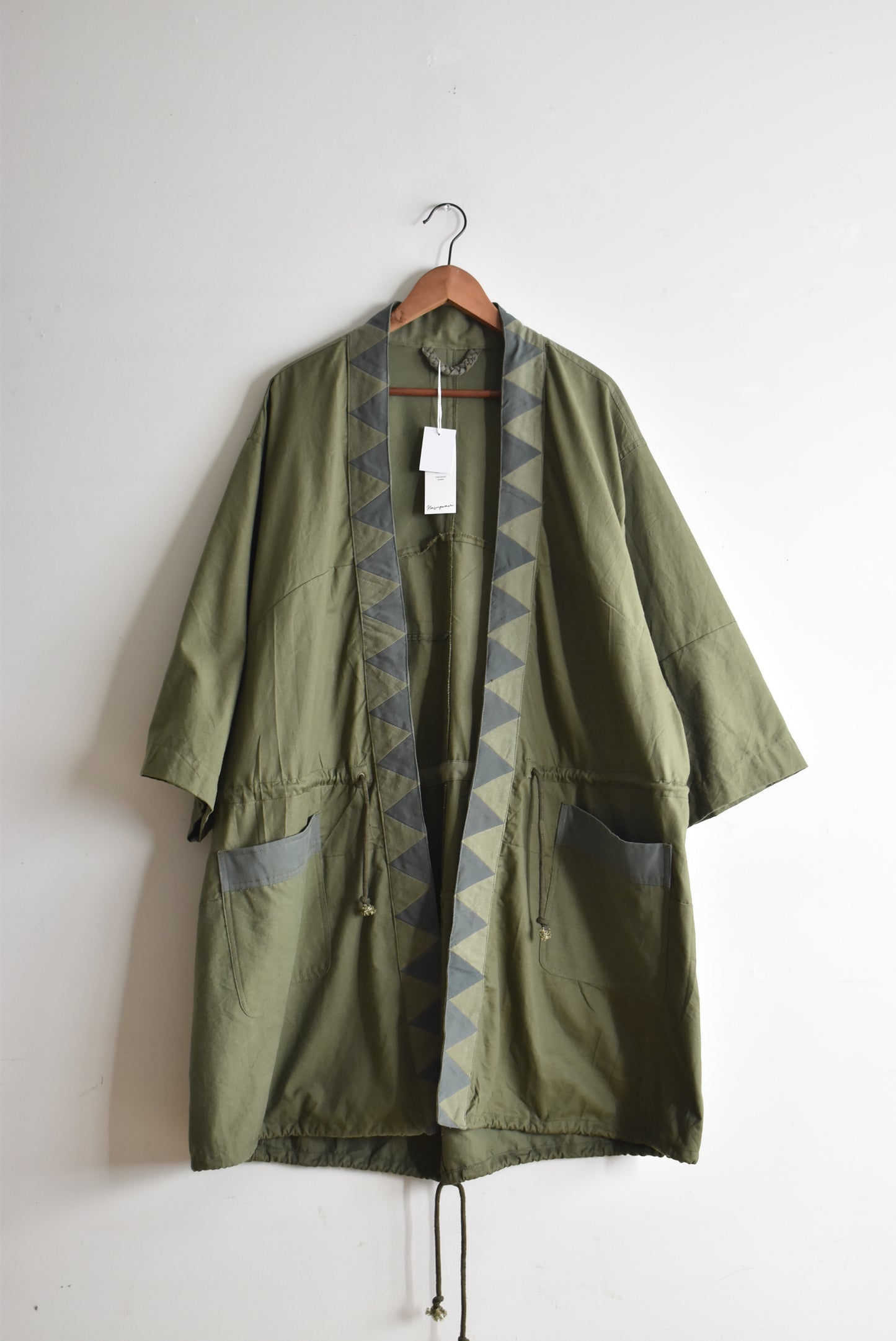 「nasngwam」zen barbarian coat -army-