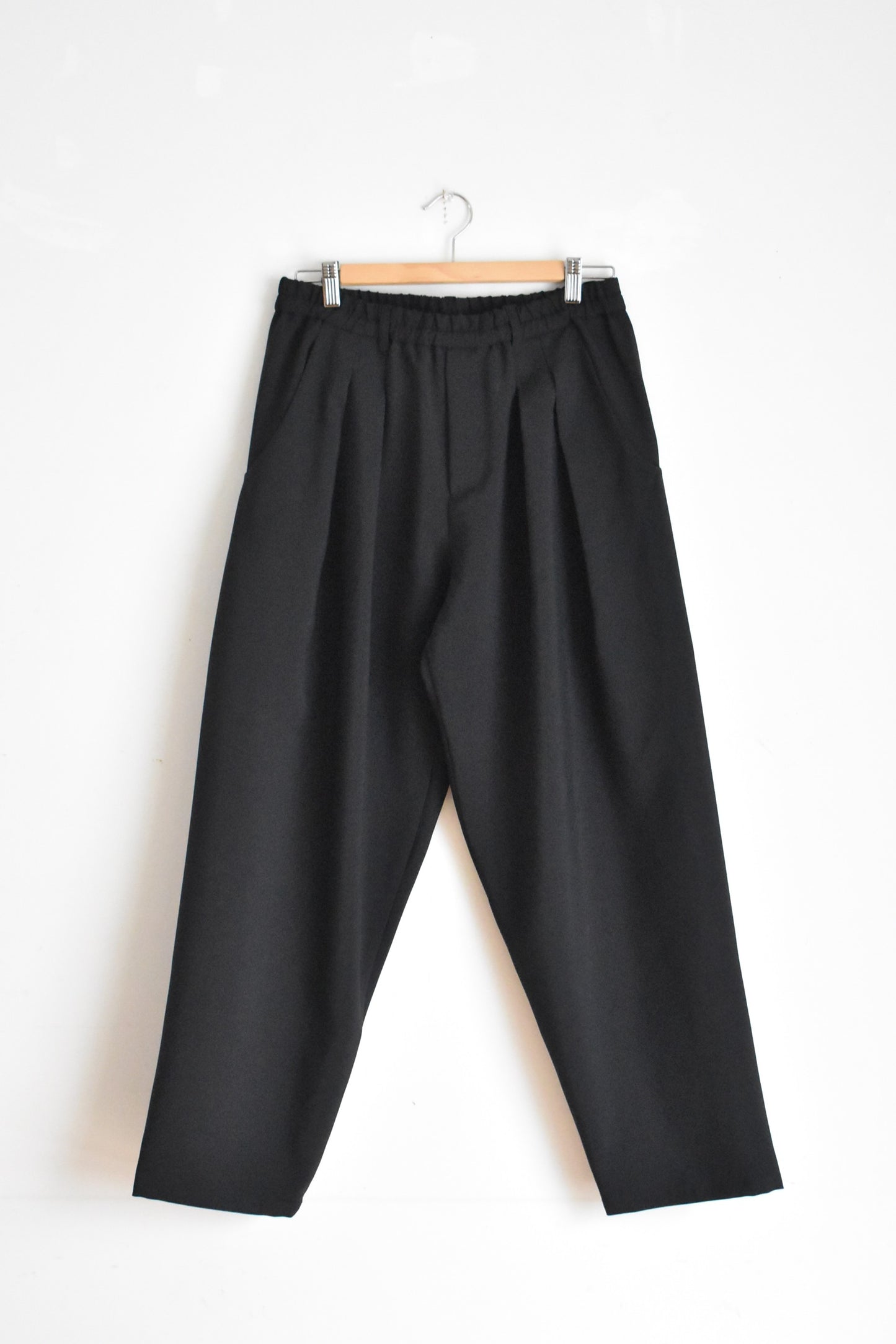 「f/ce.」air balloon trouser -black-