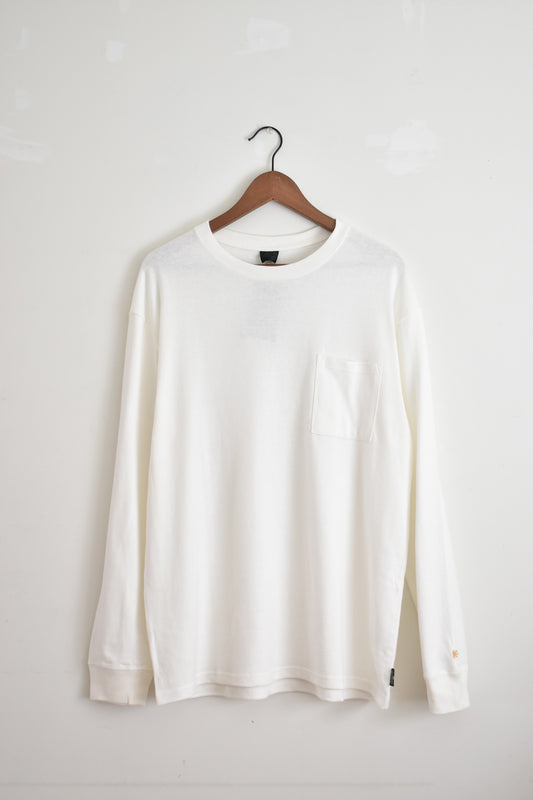 「GOHEMP」low pk tee L/S -natural-