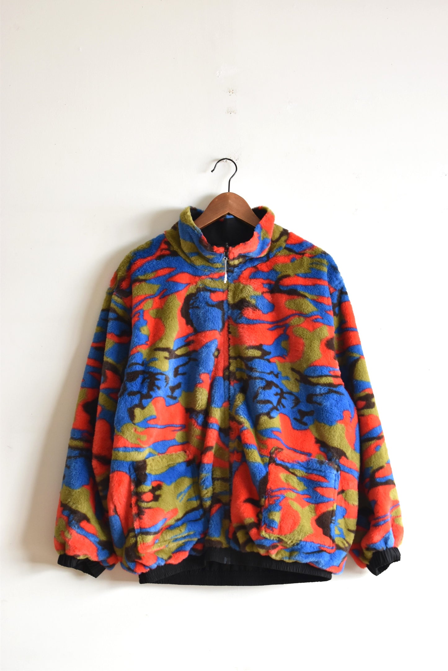 「QUOLT」reversible boa jacket