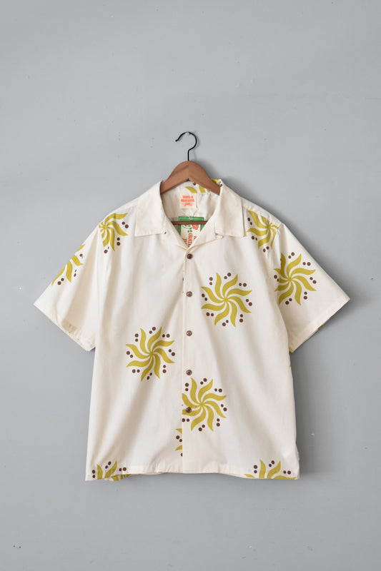 「HAVE A GRATEFUL DAY」s/s shirt -natural-