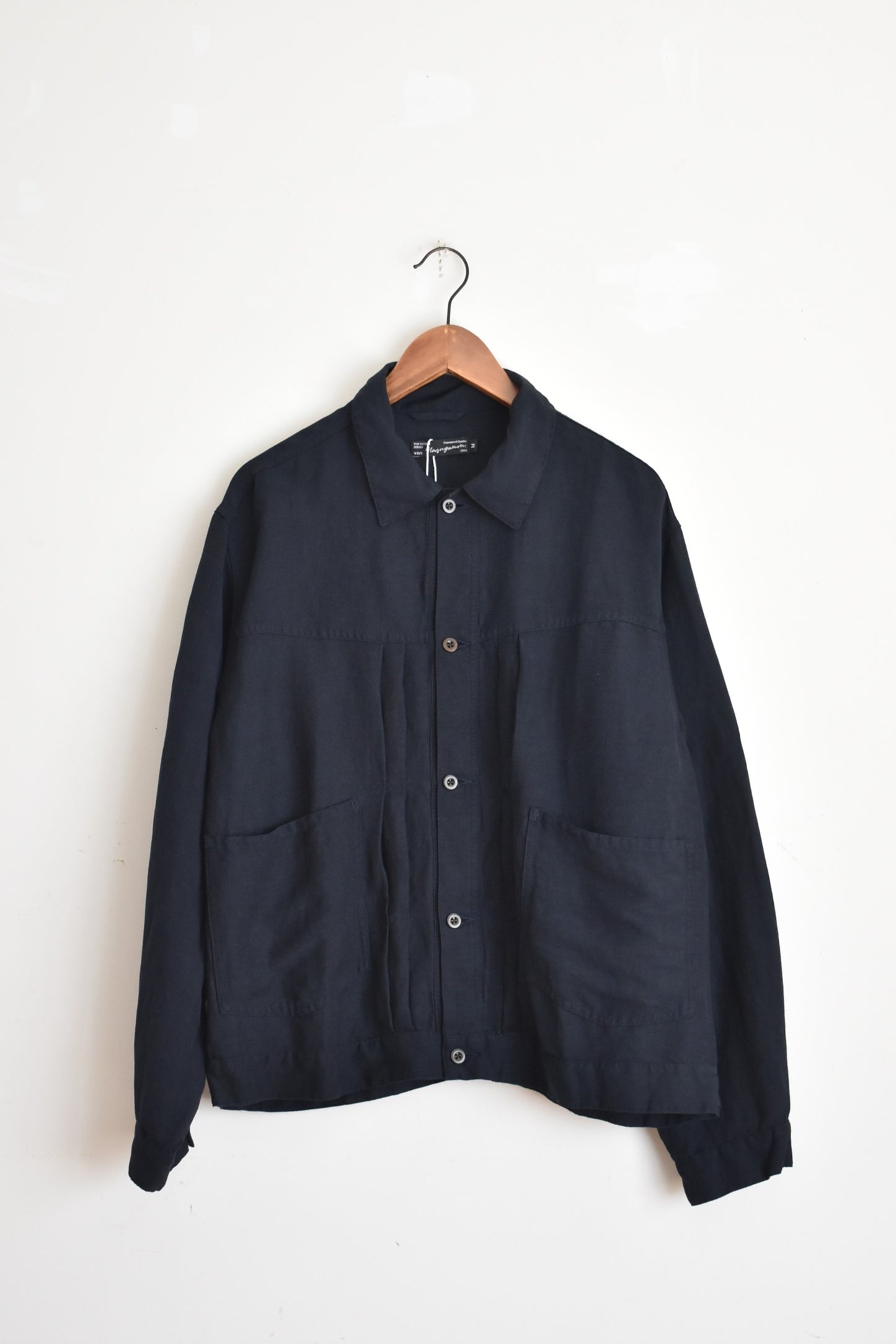 「Nasngwam」atelier jacket -dark navy-