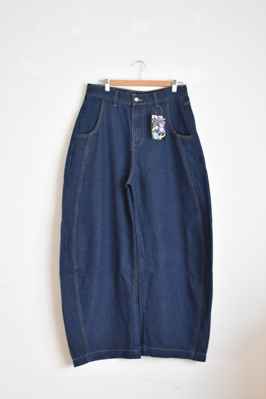 「NERIAME」barrel leg jeans