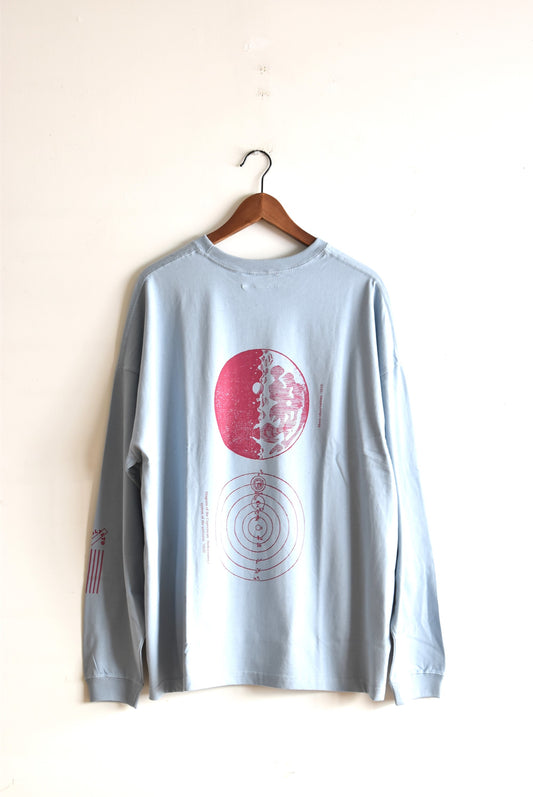 「QUOLT」galileo L/S Tee -blue-