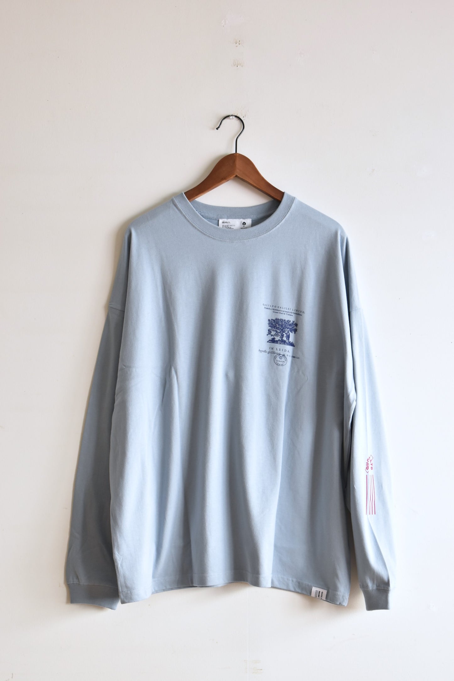 「QUOLT」galileo L/S Tee -blue-