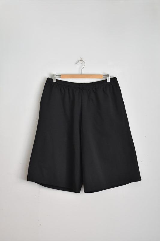 「BURLAP OUTFITTER」trainer shorts -black-