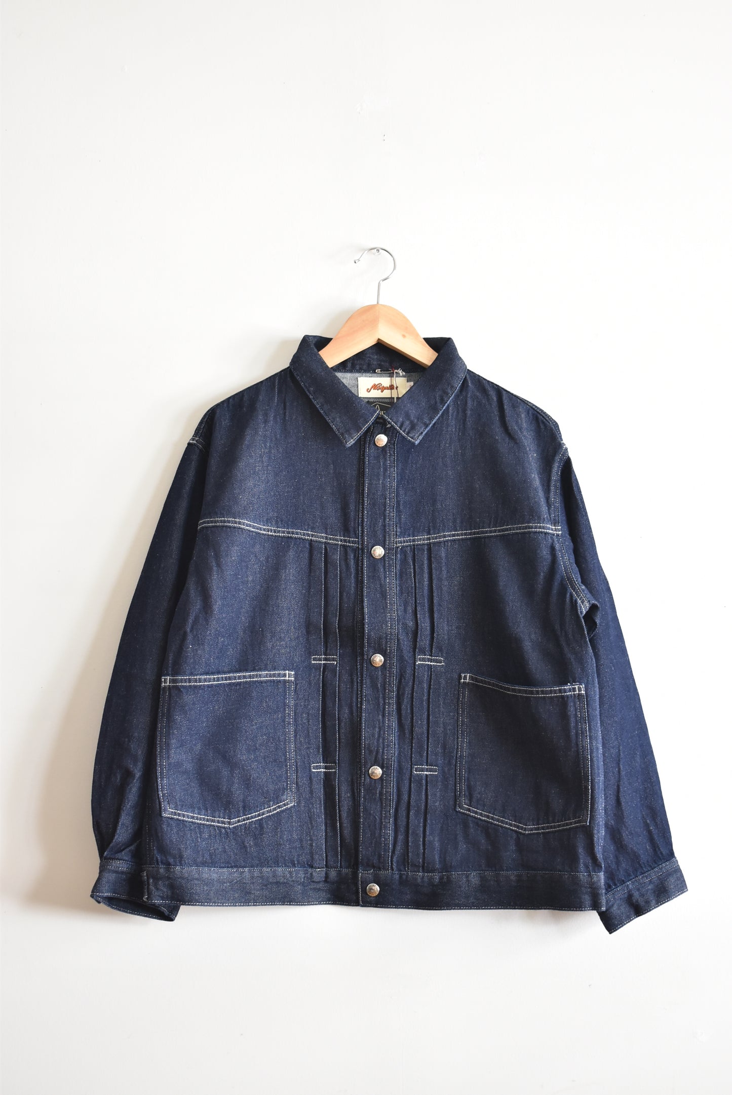 「Nasngwam×GOHEMP」atelier denim jacket