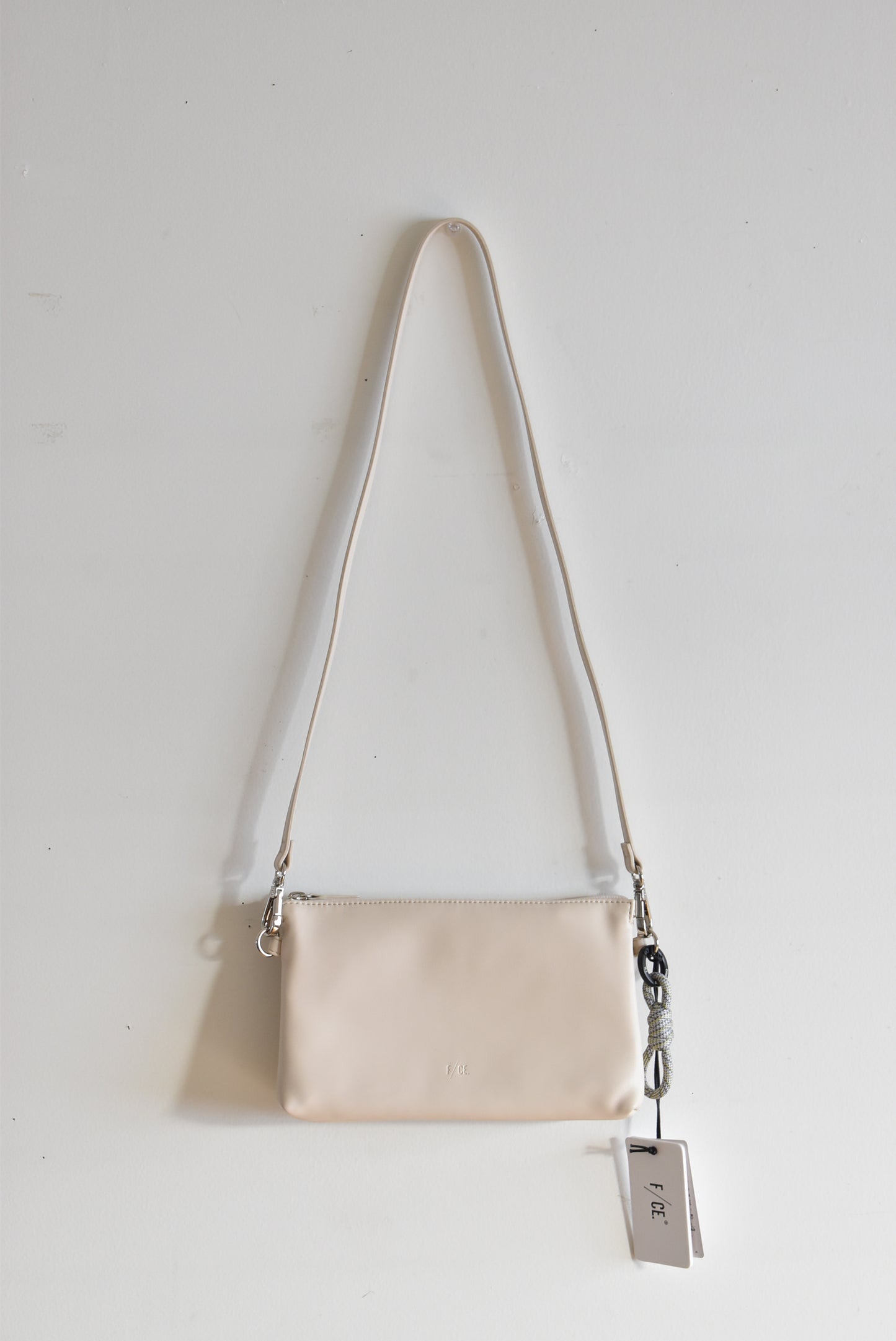 「F/CE.」tech leather mini crutch shoulder -ivory-