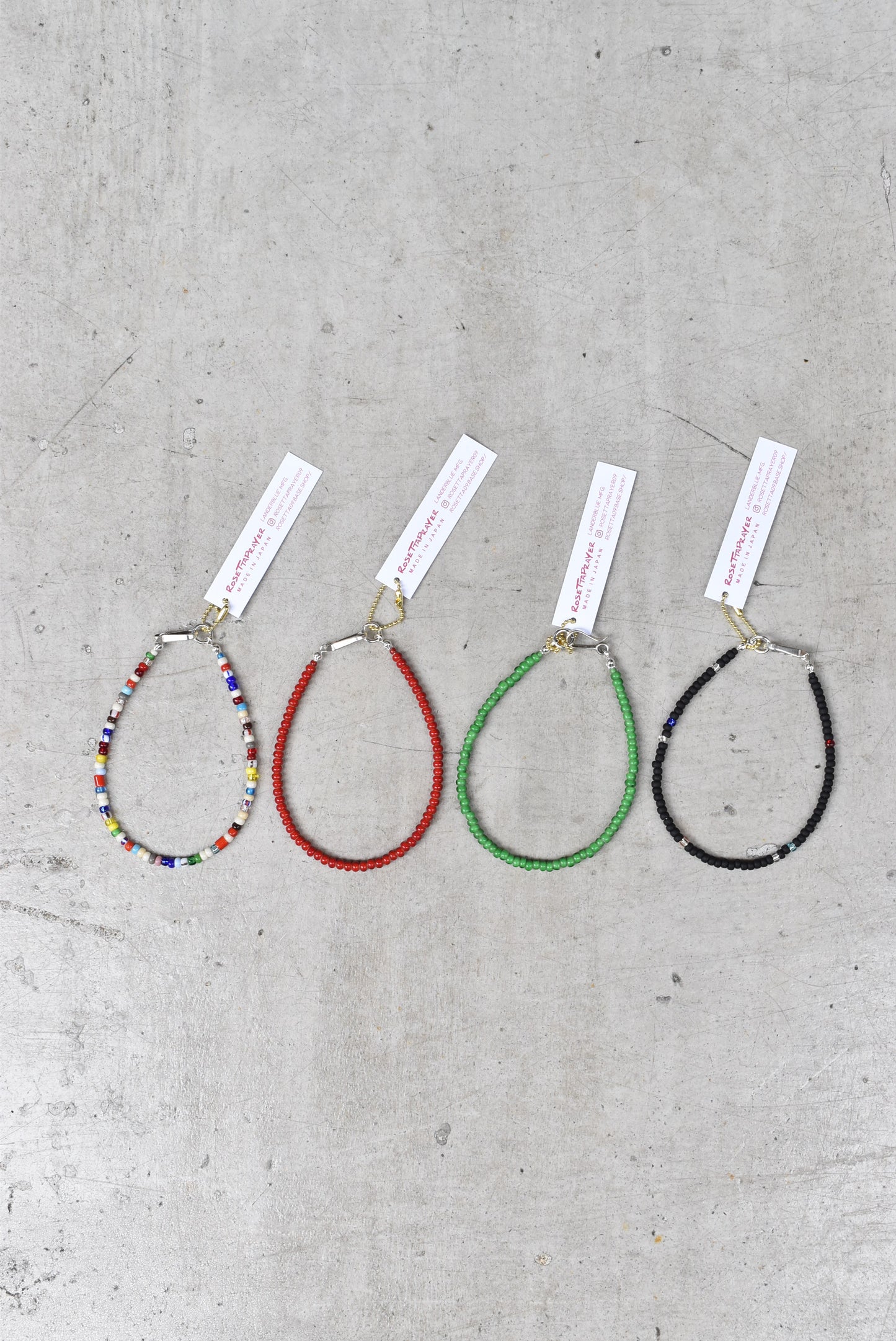 「ROSETTAPRAYER」beads bracelet