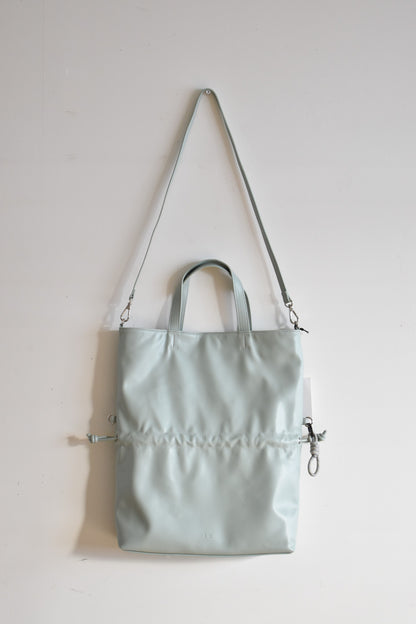 「F/CE.」tech leather 2way tote -mint green-