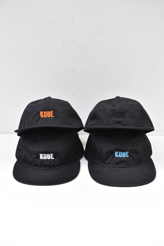 「KOBE CAP CAP CLUB」nylon cap -black-