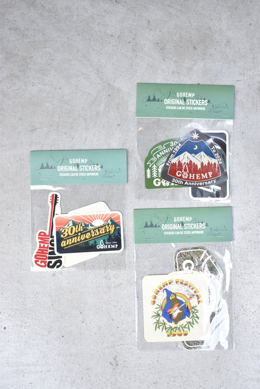「GOHEMP」original stickers