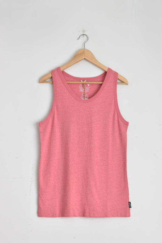「GOHEMP」fineday tanktop -rose water-