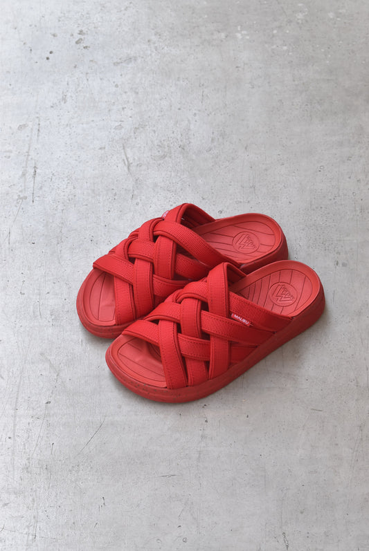「MALIBU SANDALS」zuma lx recycled -red-