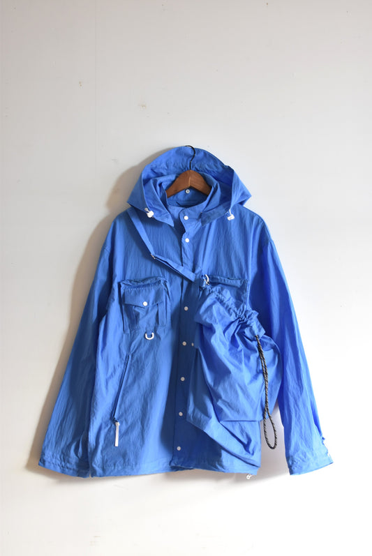 「F/CE.」lightweight bag shirt -blue-