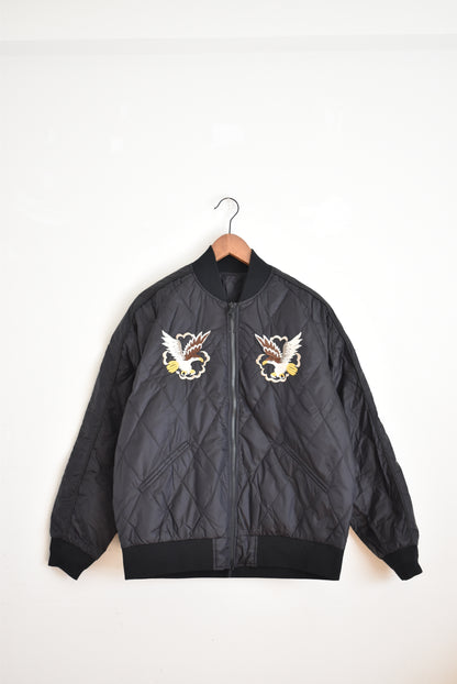 「TAION」reversible "SKAJAN" down jacket -鷹/龍-