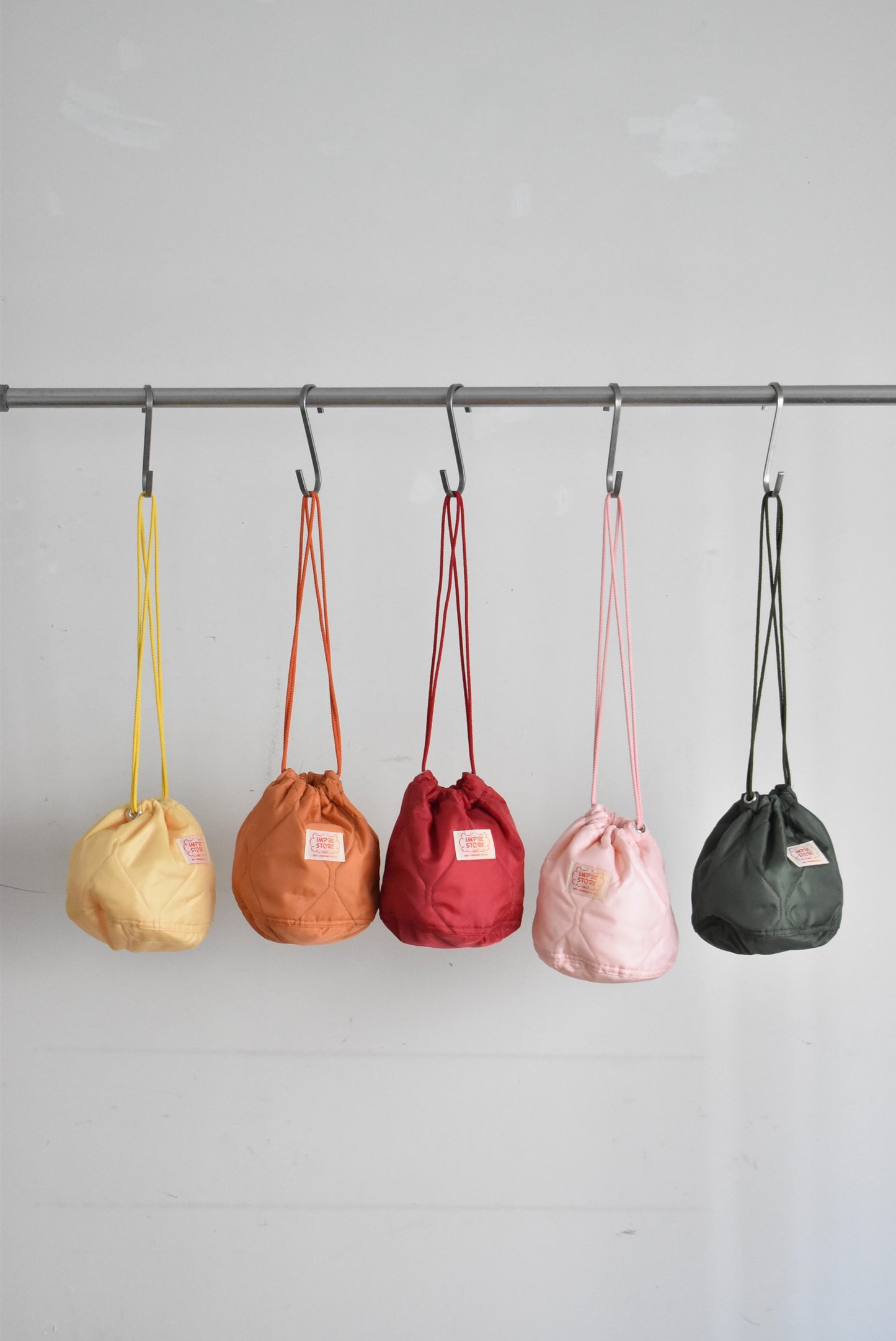 「imprestore」"serge"quilting effect bag