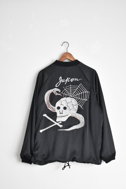 「THRIFTY LOOK」snake&skull souvenir jacket