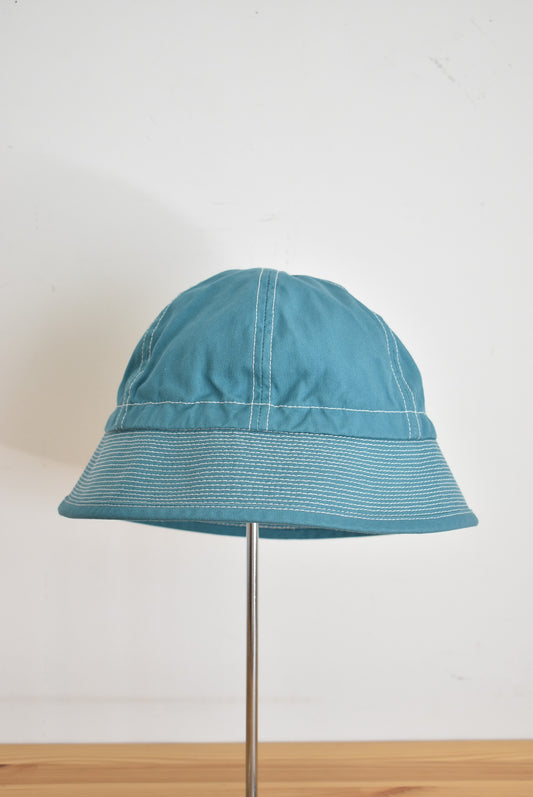 「cableami」canvas DIXIE hat -turquoise-