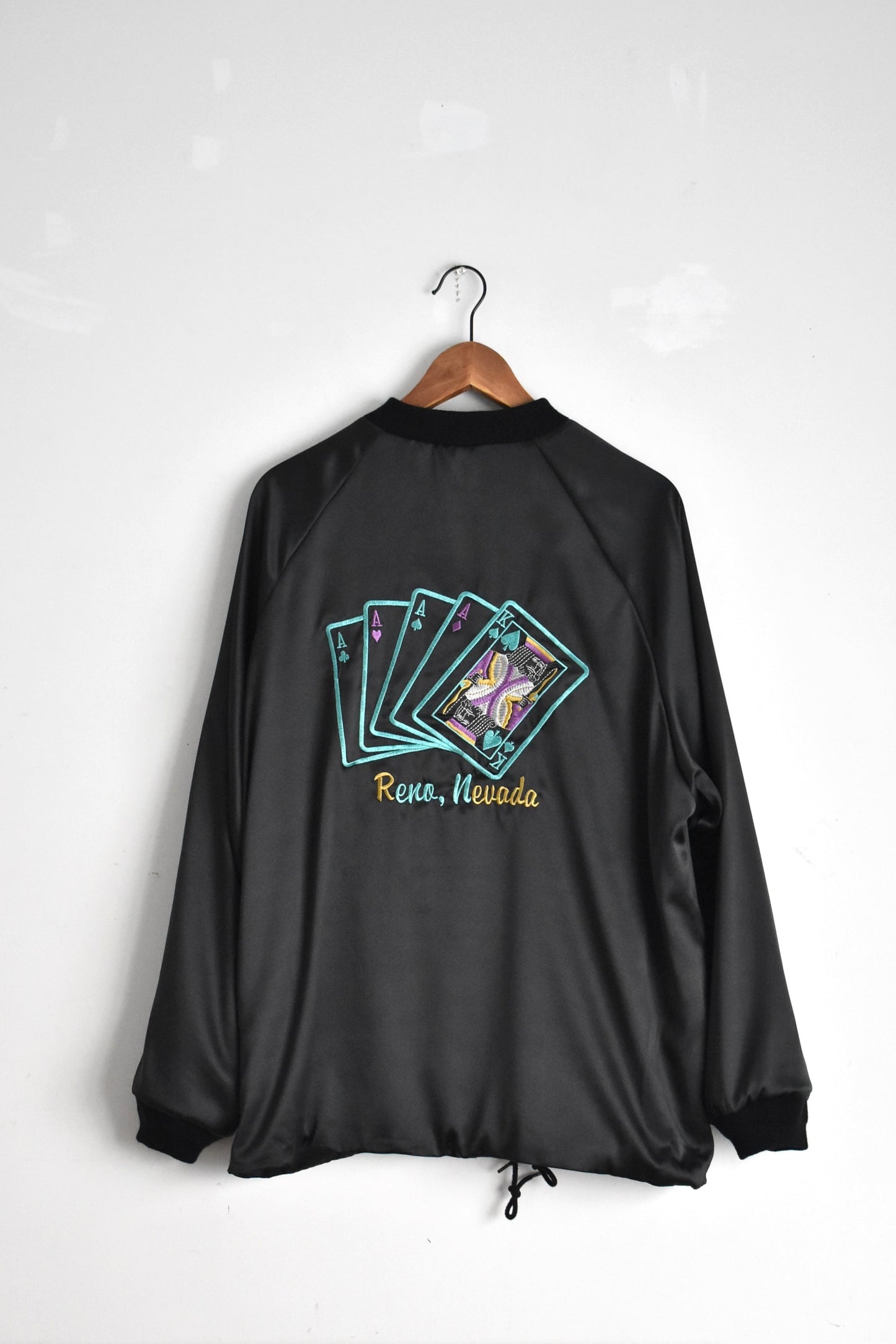 「THRIFTY LOOK」snake&skull souvenir jacket