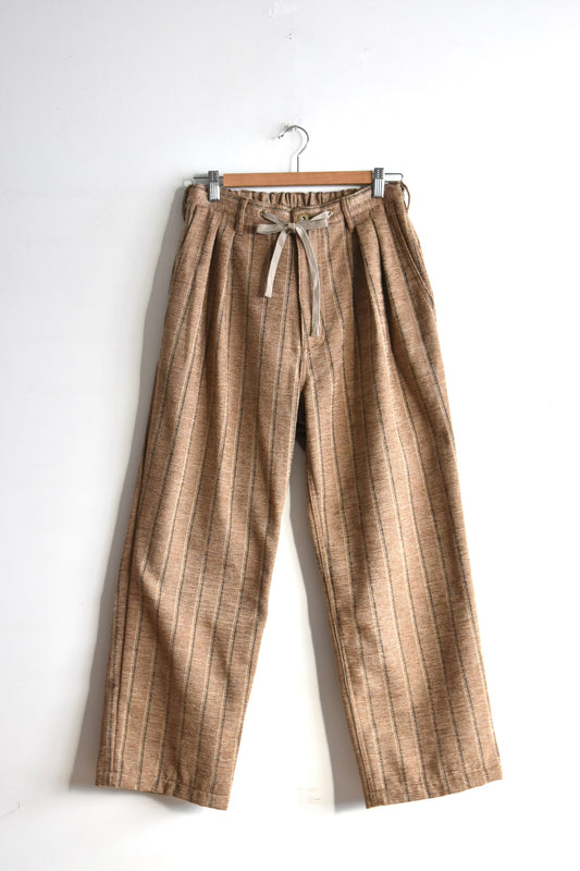 「nasngwam」lumber pants -beige-