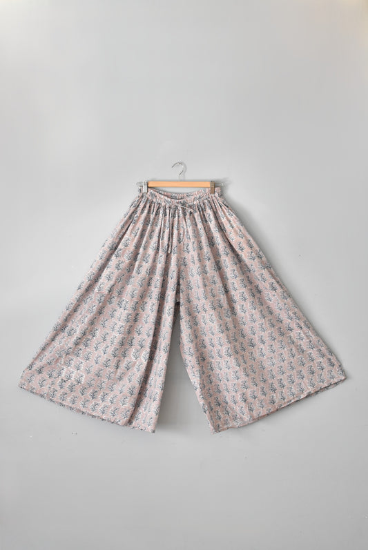 「GOHEMP」gather wide pants