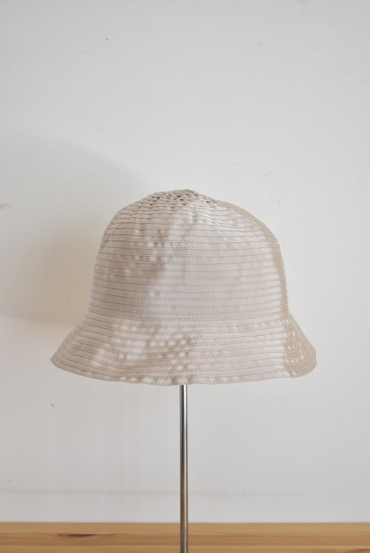 「cableami」recycle polyester tape DIXIE hat -lt.beige-