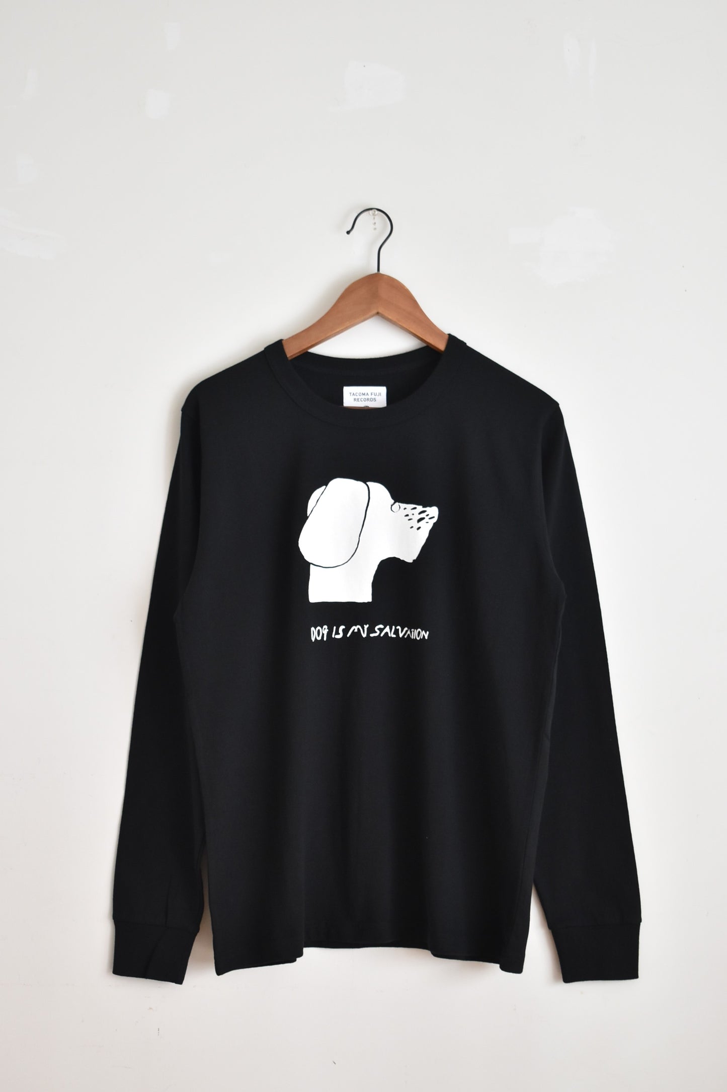 「TACOMA FUJI RECORDS」DOG IS MY SALVATION L/S Tee