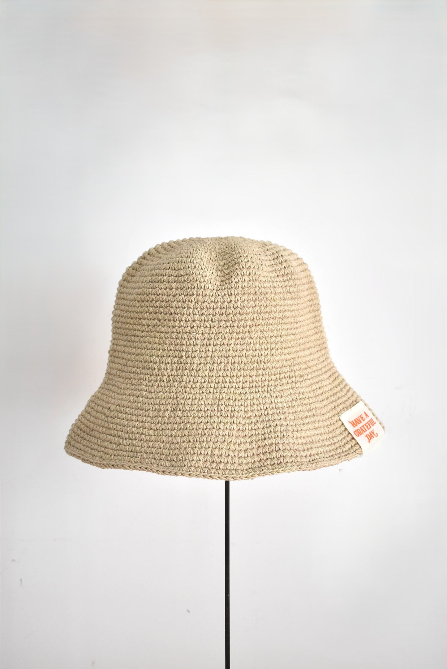 「HAVE A GRATEFUL DAY」unite hat -natural-