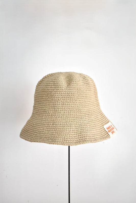 「HAVE A GRATEFUL DAY」unite hat -natural-