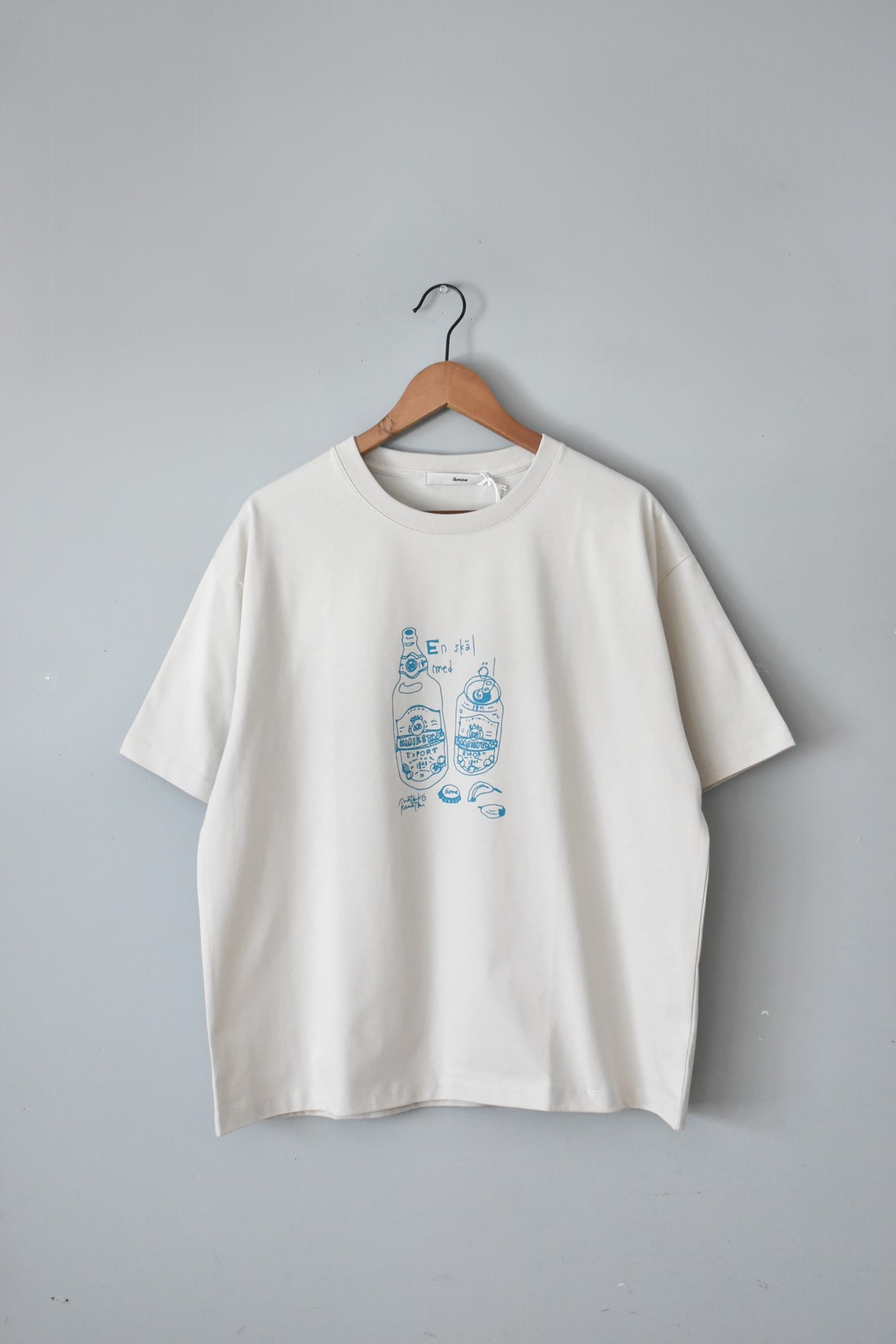 「ämne」 “ skål ” half sleeve tee