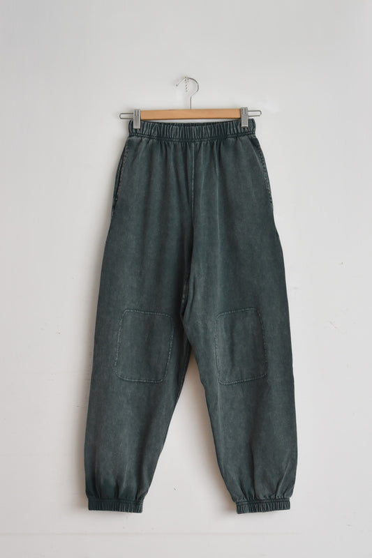 「imprestore」training pants -faded green-