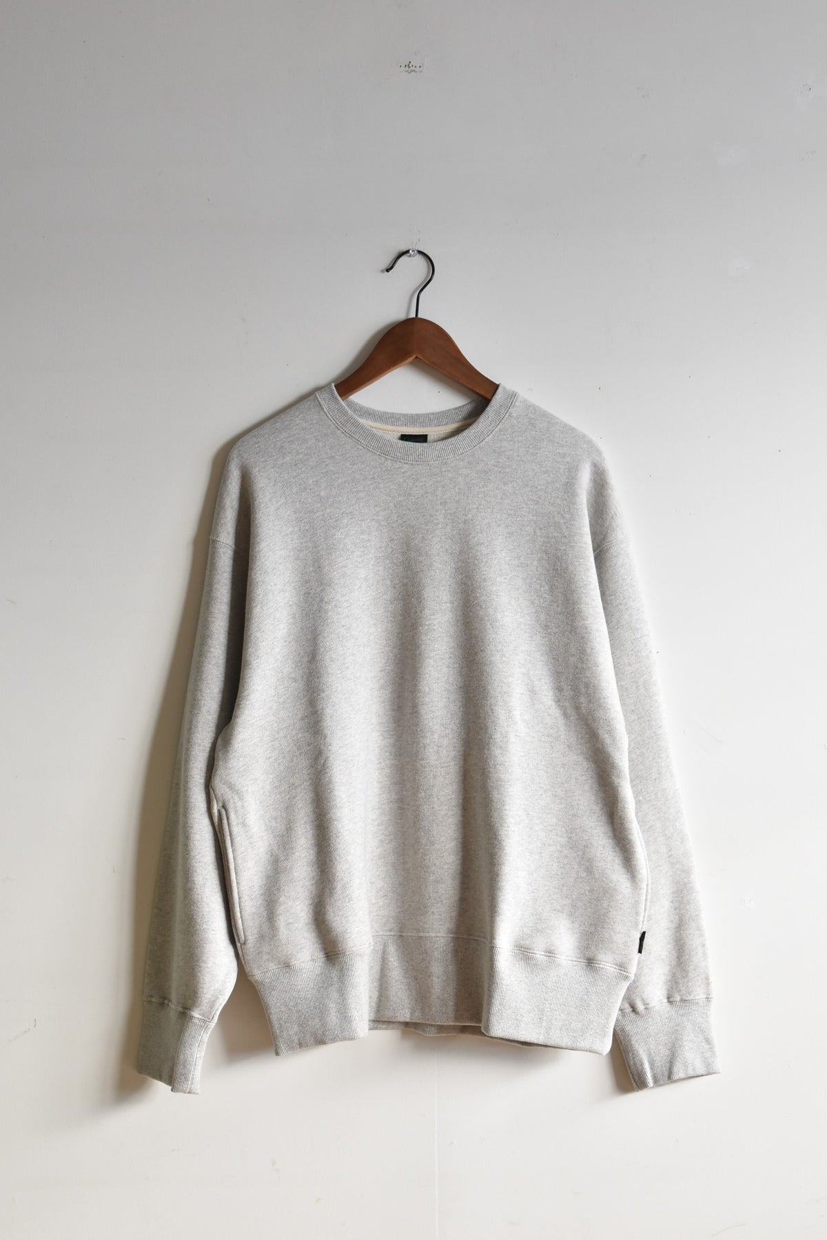 GOHEMP」hemp crew sweat -ash heather- – 【セレクトブランド通販 
