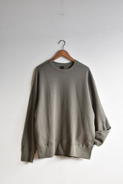 「GOHEMP」hemp crew sweat -olive branch-