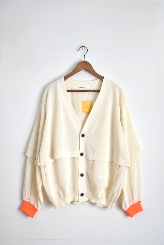 「masterkey」eagle cardigan -beige-