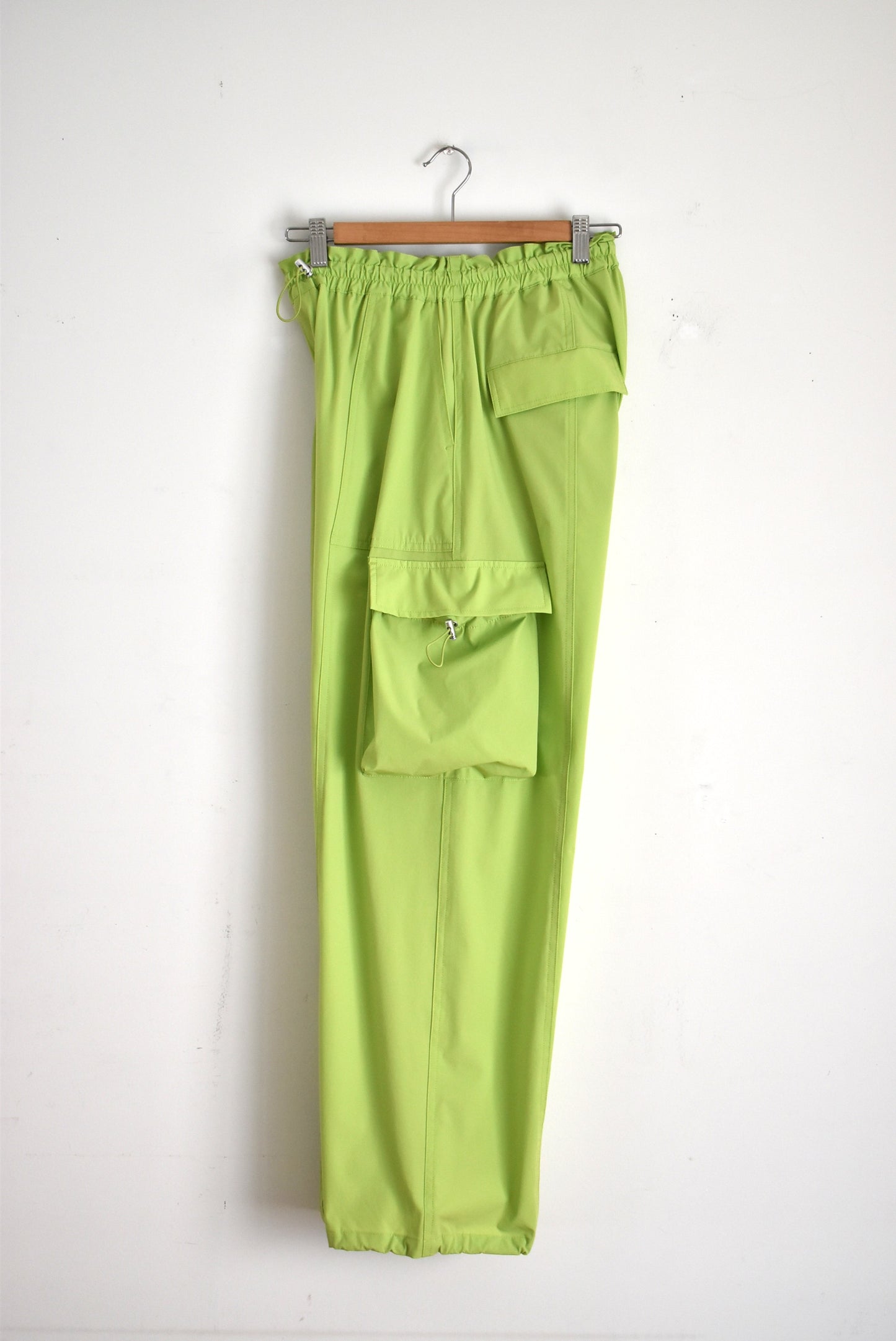 「hunch」parachute pants -lime-