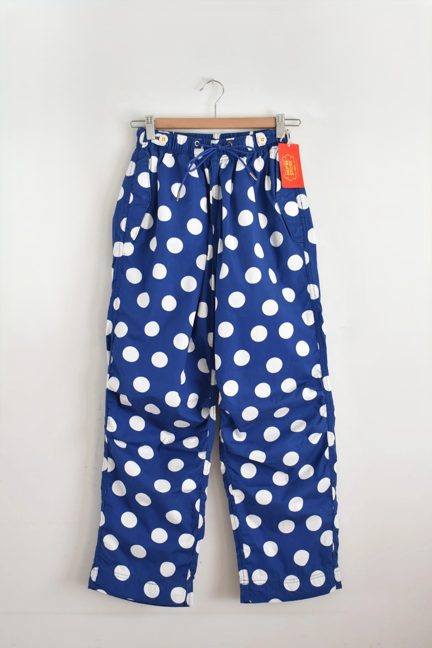 「IMPRESTORE」”Randy” polka dot for women -blue-