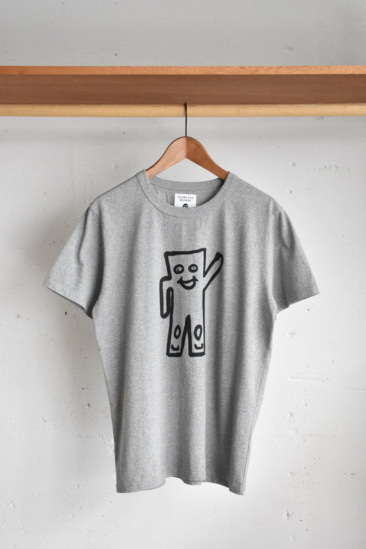 「TACOMA FUJI RECORDS」STRETCH MAN Tee -gray-