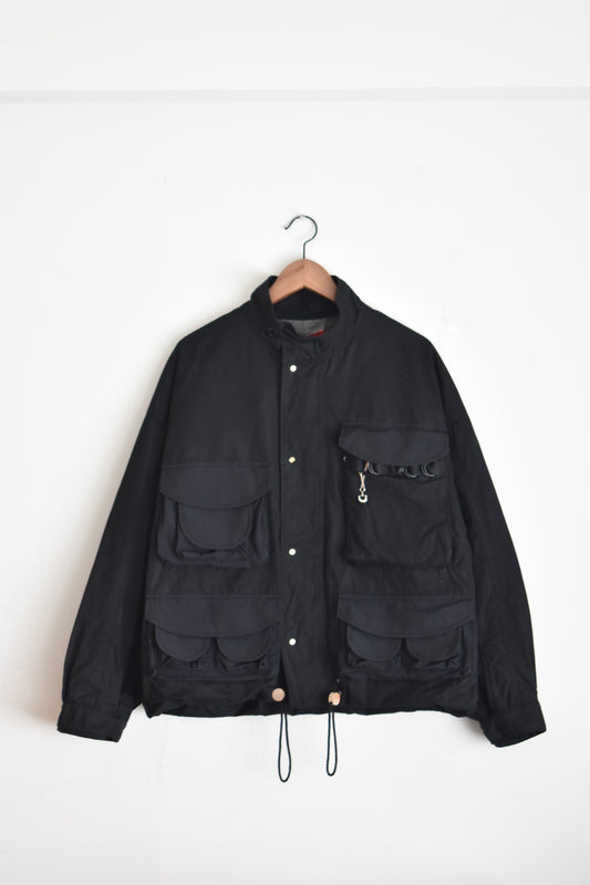 「leh」photograph jacket -black-