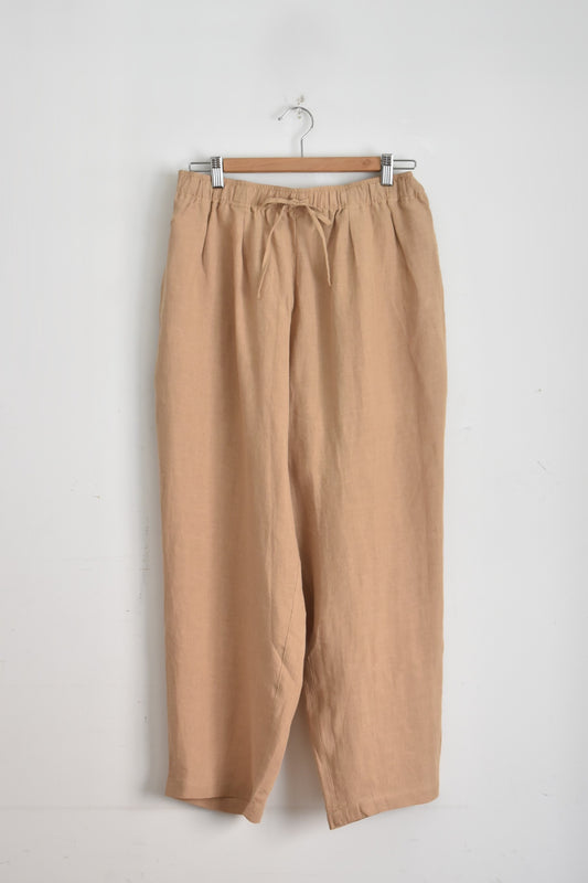 「GOHEMP」green hill pants hemp -latte-