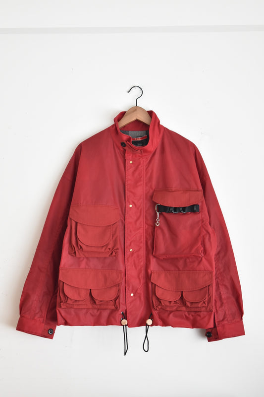 「leh」photograph jacket -red-