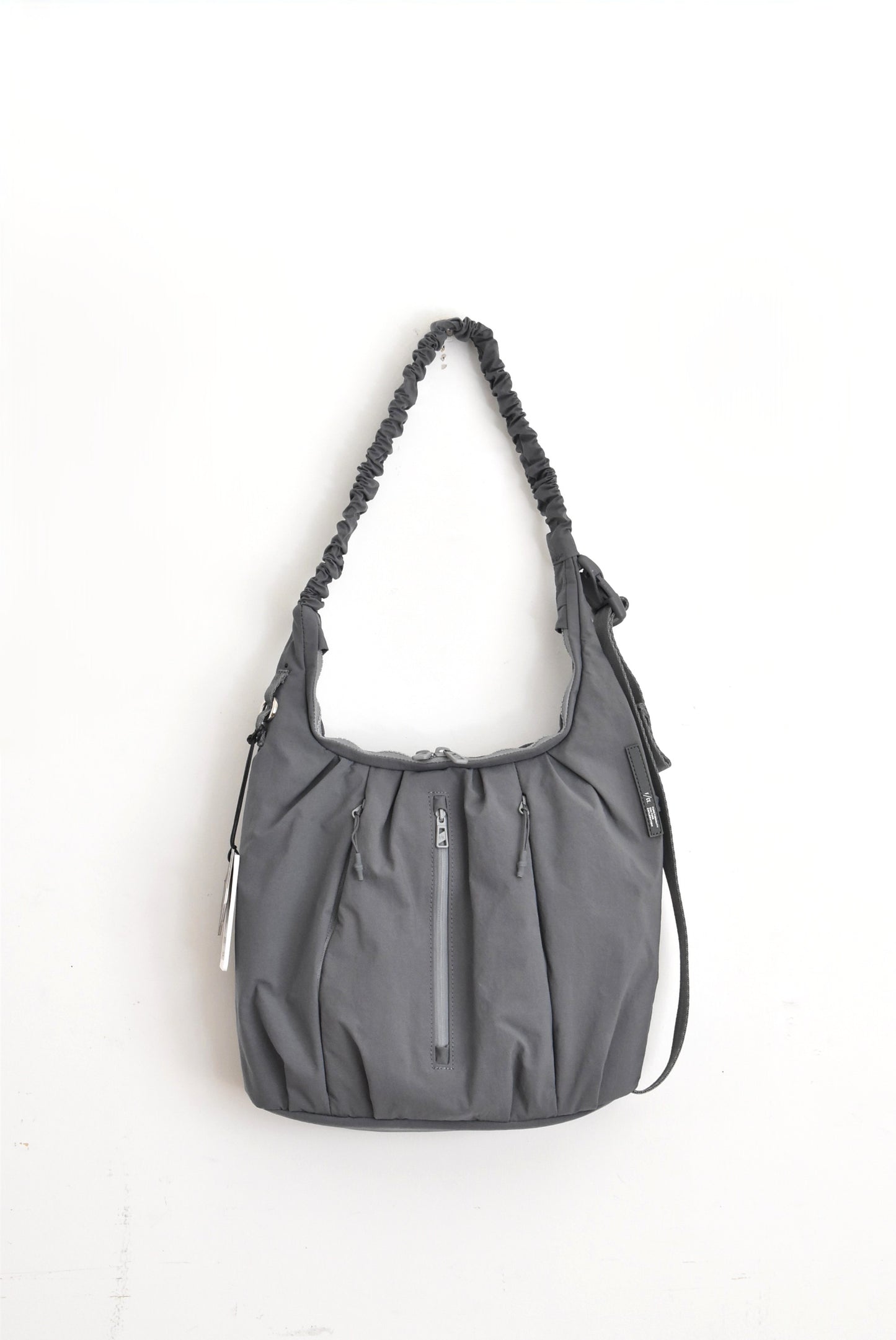 「F/CE.」sculpt balloon pouch KONBU -gray-