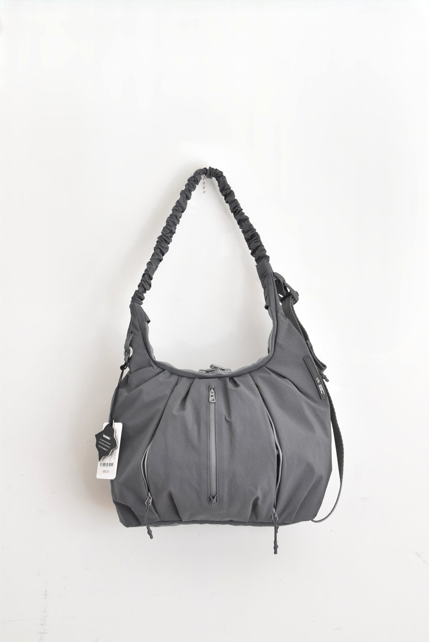 「F/CE.」sculpt balloon pouch KONBU -gray-