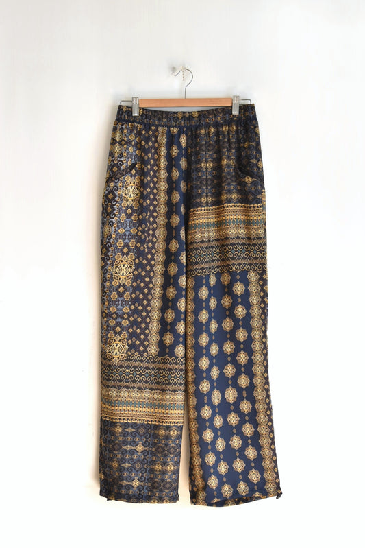 「QUOLT」nomad pants -navy-