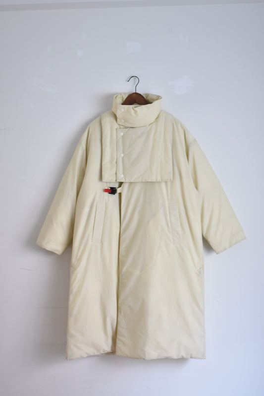 「F/CE.」recycled down 2way stand coat -beige-