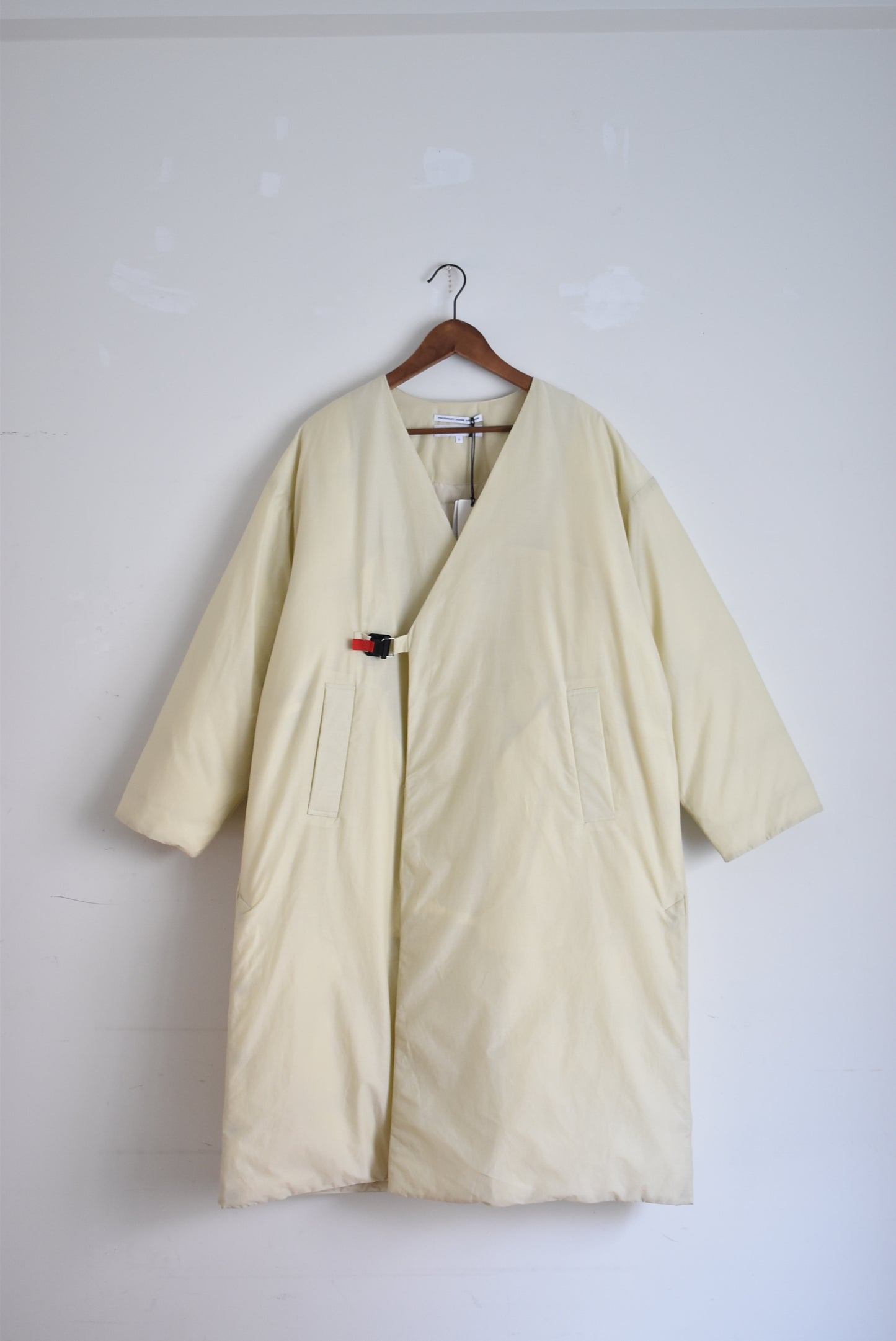 「F/CE.」recycled down 2way stand coat -beige-