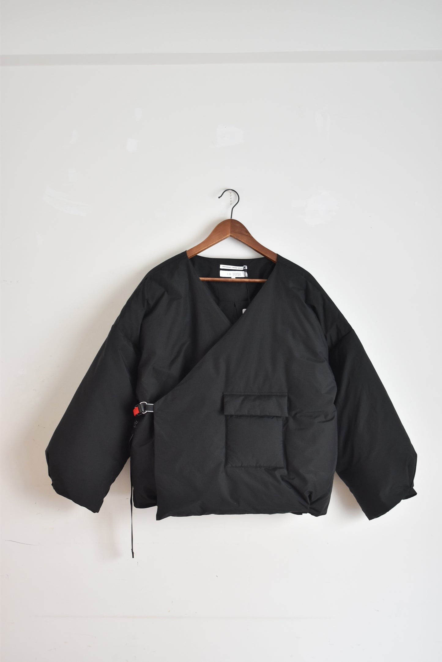 「F/CE.」recycled down structured wrap jacket