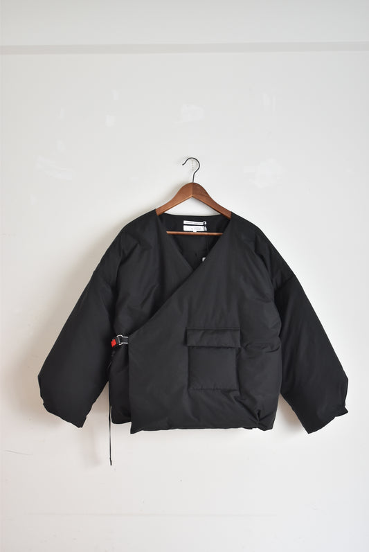 「F/CE.」recycled down structured wrap jacket