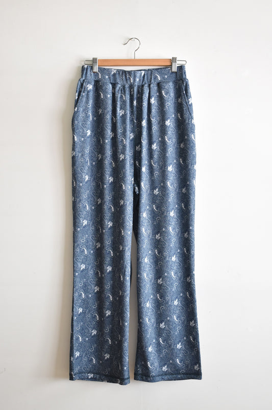 「QUOLT」south pants -navy-